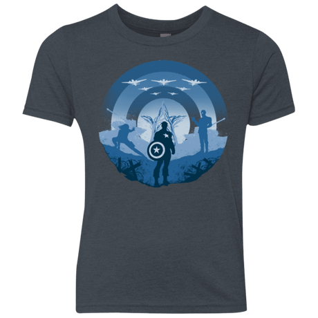 T-Shirts Vintage Navy / YXS Soldier of Freedom Youth Triblend T-Shirt