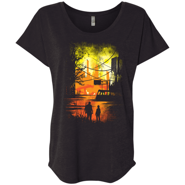 T-Shirts Vintage Black / X-Small Sole Survivors Triblend Dolman Sleeve