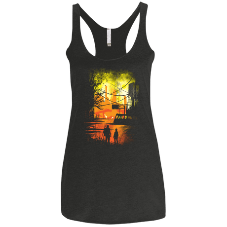 T-Shirts Vintage Black / X-Small Sole Survivors Women's Triblend Racerback Tank