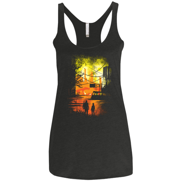 T-Shirts Vintage Black / X-Small Sole Survivors Women's Triblend Racerback Tank