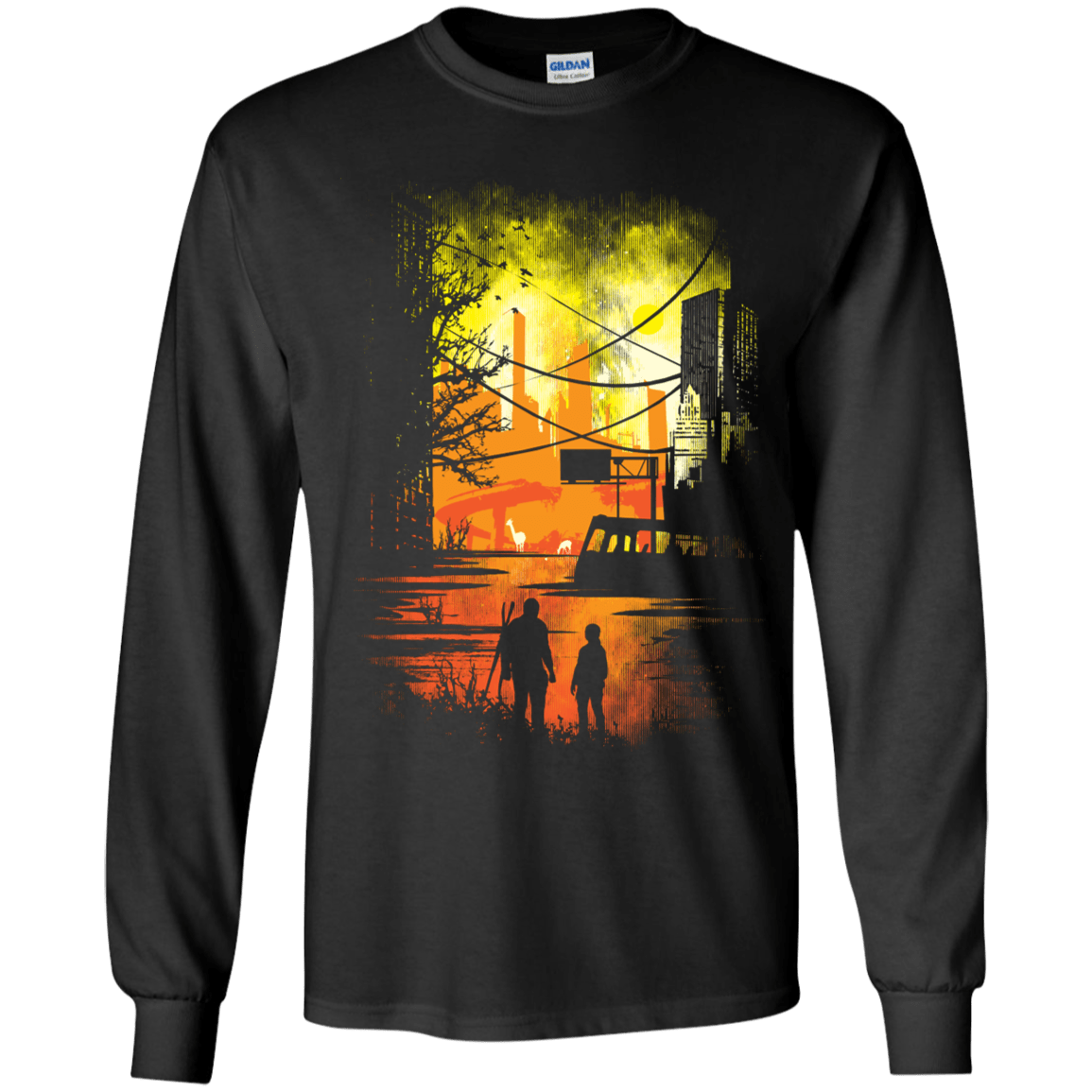 T-Shirts Black / YS Sole Survivors Youth Long Sleeve T-Shirt