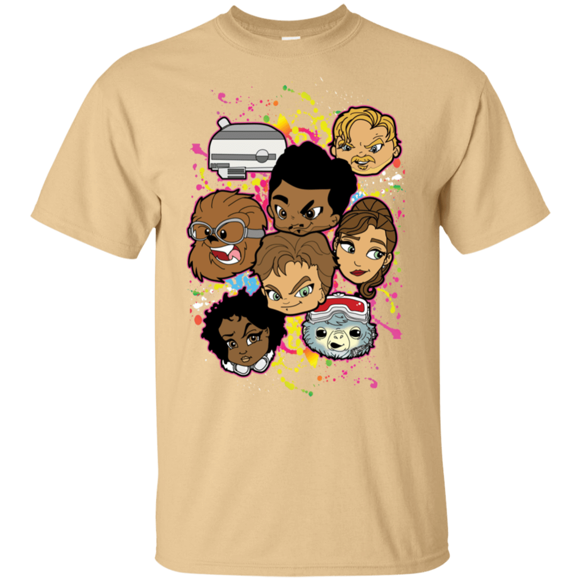 T-Shirts Vegas Gold / S Solo Heads T-Shirt