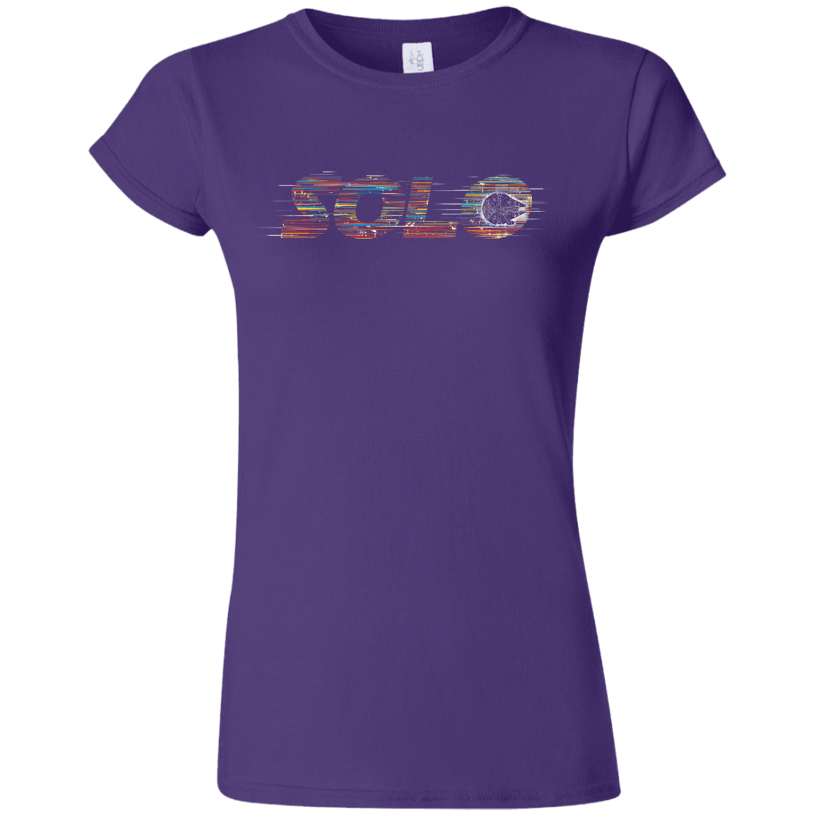 T-Shirts Purple / S Solo Junior Slimmer-Fit T-Shirt