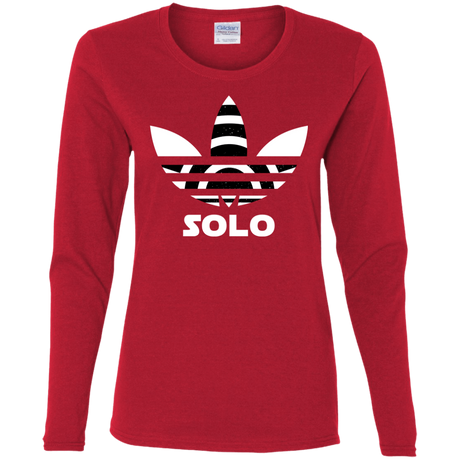 T-Shirts Red / S Solo Women's Long Sleeve T-Shirt