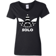 T-Shirts Black / S Solo Women's V-Neck T-Shirt