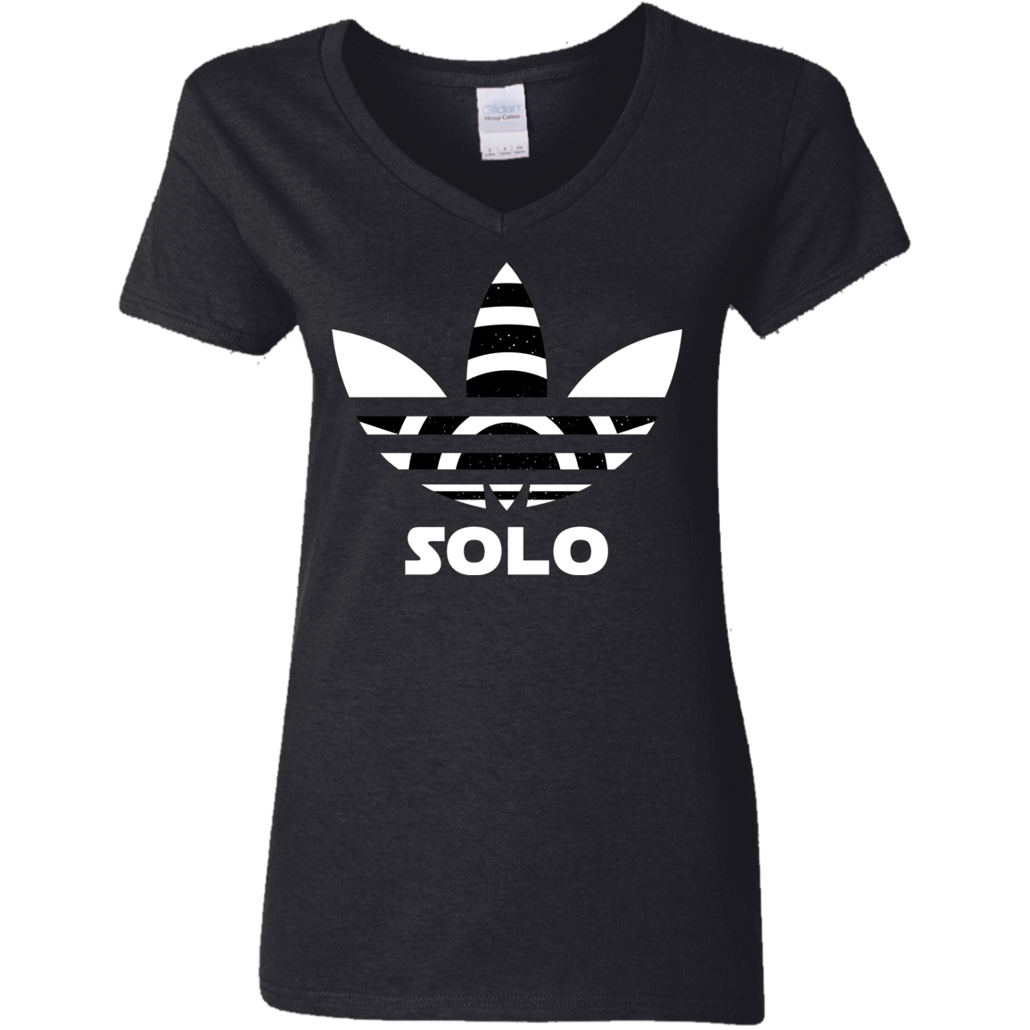 T-Shirts Black / S Solo Women's V-Neck T-Shirt