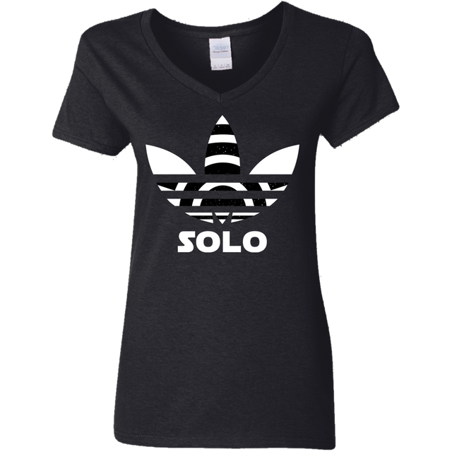 T-Shirts Black / S Solo Women's V-Neck T-Shirt