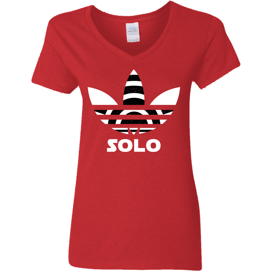 T-Shirts Red / S Solo Women's V-Neck T-Shirt