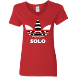 T-Shirts Red / S Solo Women's V-Neck T-Shirt