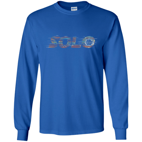 T-Shirts Royal / YS Solo Youth Long Sleeve T-Shirt