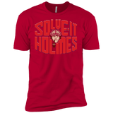 T-Shirts Red / YXS Solve It Holmes Boys Premium T-Shirt