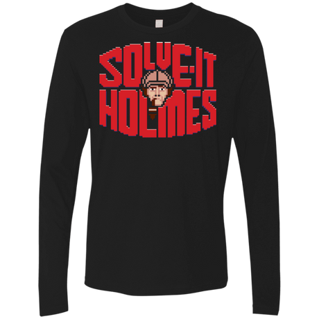 T-Shirts Black / Small Solve It Holmes Men's Premium Long Sleeve