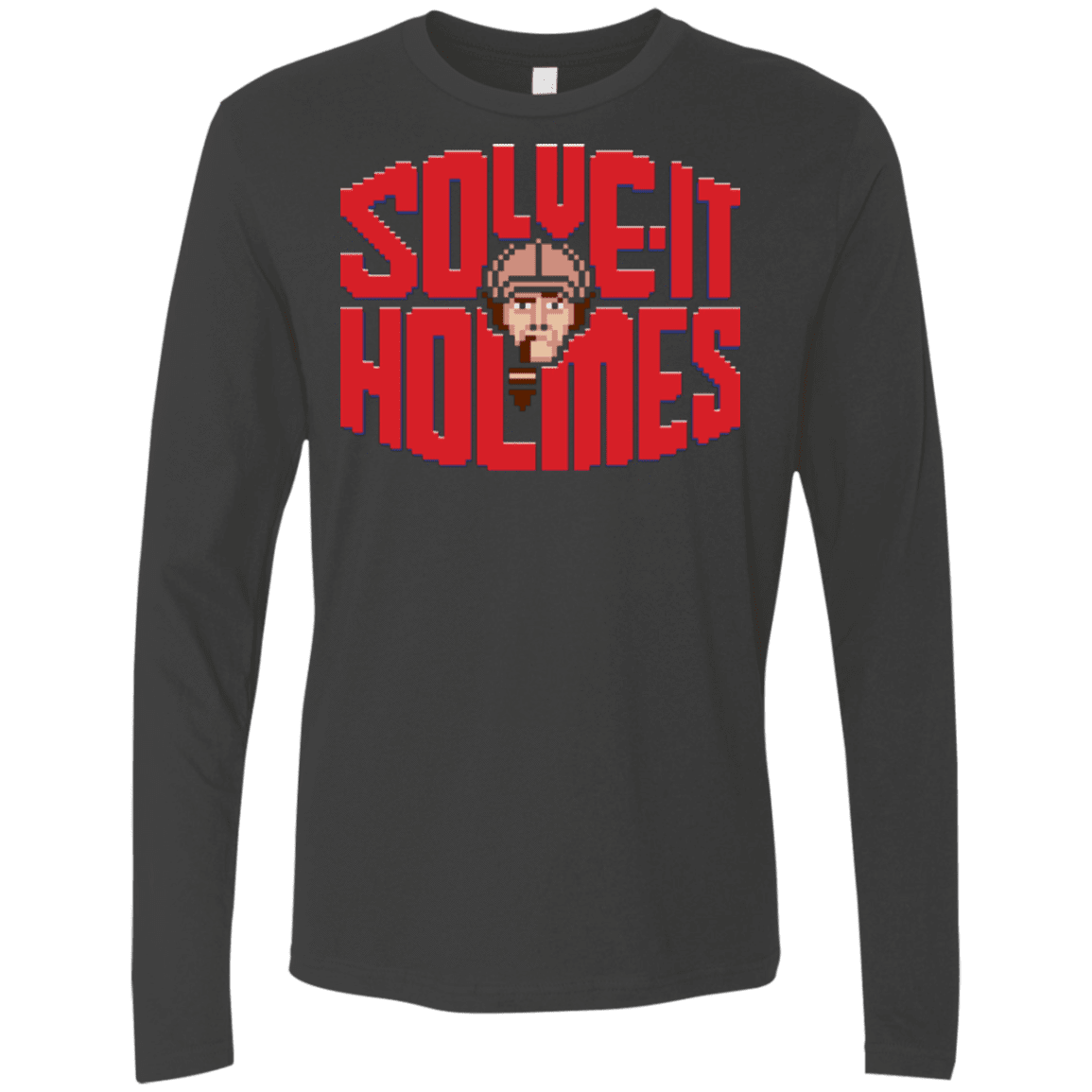 T-Shirts Heavy Metal / Small Solve It Holmes Men's Premium Long Sleeve