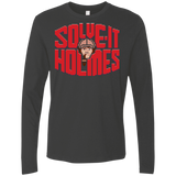 T-Shirts Heavy Metal / Small Solve It Holmes Men's Premium Long Sleeve