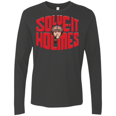 T-Shirts Heavy Metal / Small Solve It Holmes Men's Premium Long Sleeve