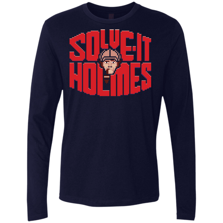 T-Shirts Midnight Navy / Small Solve It Holmes Men's Premium Long Sleeve