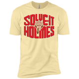 T-Shirts Banana Cream / X-Small Solve It Holmes Men's Premium T-Shirt