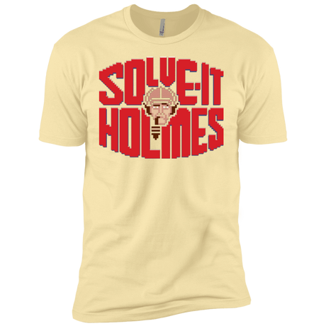 T-Shirts Banana Cream / X-Small Solve It Holmes Men's Premium T-Shirt