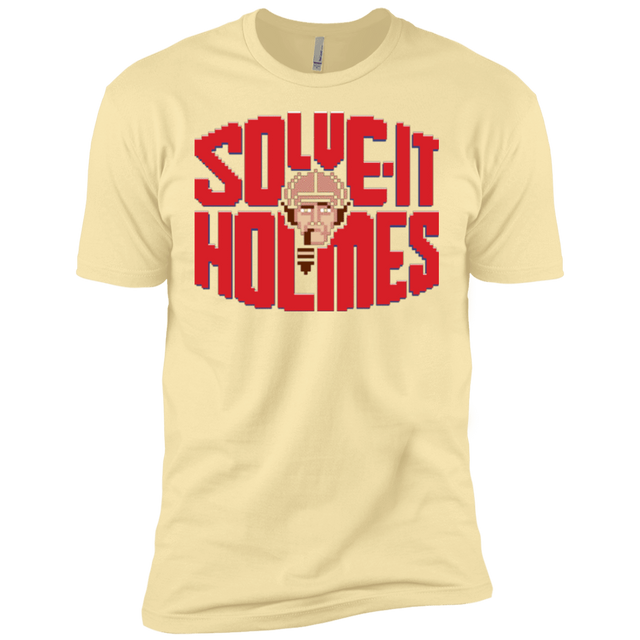 T-Shirts Banana Cream / X-Small Solve It Holmes Men's Premium T-Shirt