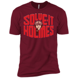 T-Shirts Cardinal / X-Small Solve It Holmes Men's Premium T-Shirt