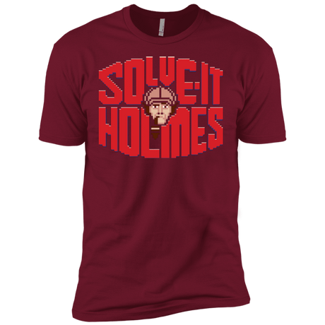 T-Shirts Cardinal / X-Small Solve It Holmes Men's Premium T-Shirt
