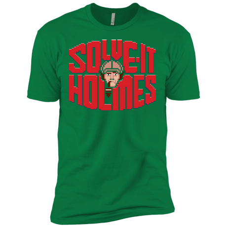 T-Shirts Kelly Green / X-Small Solve It Holmes Men's Premium T-Shirt