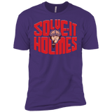 T-Shirts Purple / X-Small Solve It Holmes Men's Premium T-Shirt