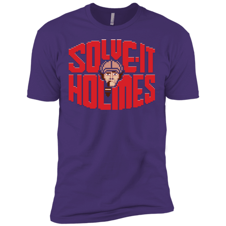 T-Shirts Purple / X-Small Solve It Holmes Men's Premium T-Shirt