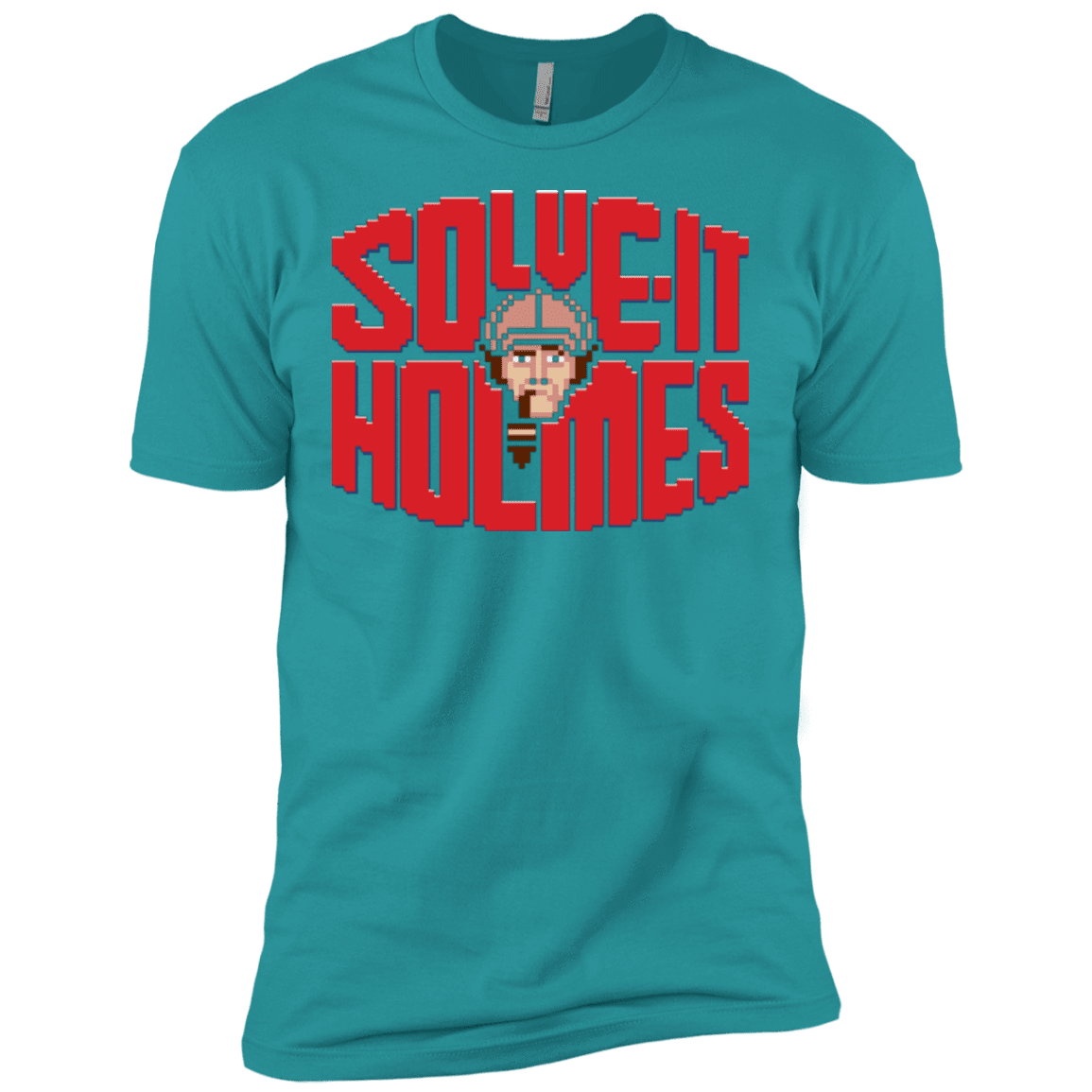 T-Shirts Tahiti Blue / X-Small Solve It Holmes Men's Premium T-Shirt