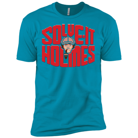 T-Shirts Turquoise / X-Small Solve It Holmes Men's Premium T-Shirt