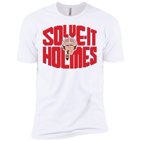 T-Shirts White / X-Small Solve It Holmes Men's Premium T-Shirt