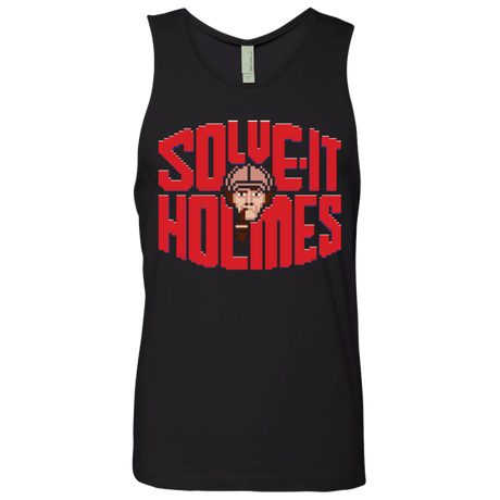 T-Shirts Black / Small Solve It Holmes Men's Premium Tank Top