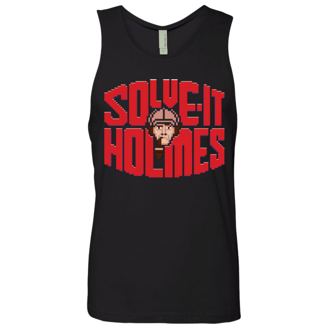 T-Shirts Black / Small Solve It Holmes Men's Premium Tank Top