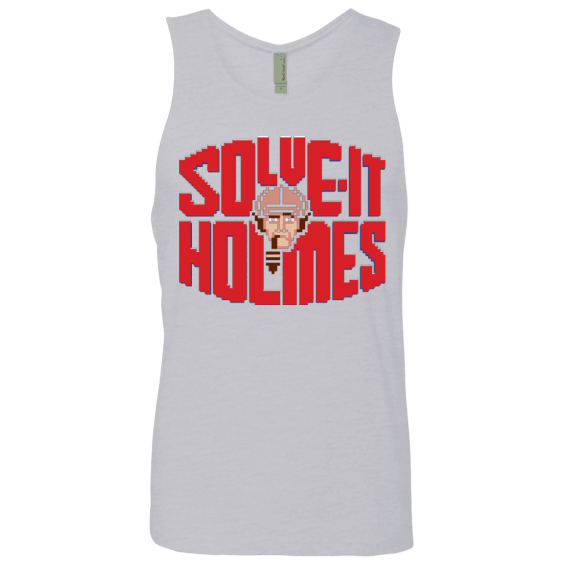 T-Shirts Heather Grey / Small Solve It Holmes Men's Premium Tank Top