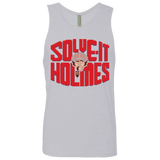 T-Shirts Heather Grey / Small Solve It Holmes Men's Premium Tank Top