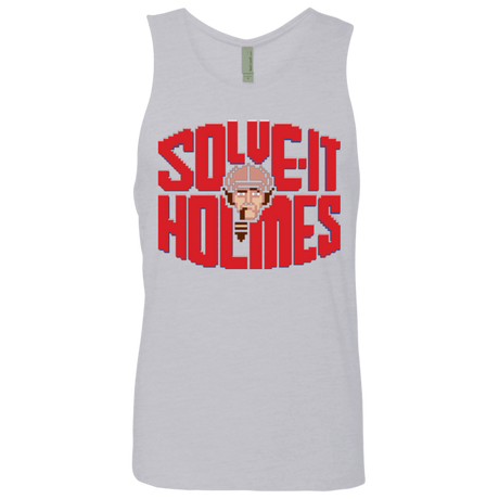 T-Shirts Heather Grey / Small Solve It Holmes Men's Premium Tank Top