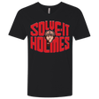 T-Shirts Black / X-Small Solve It Holmes Men's Premium V-Neck