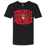 T-Shirts Black / X-Small Solve It Holmes Men's Premium V-Neck