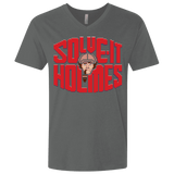 T-Shirts Heavy Metal / X-Small Solve It Holmes Men's Premium V-Neck
