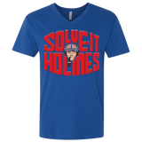 T-Shirts Royal / X-Small Solve It Holmes Men's Premium V-Neck