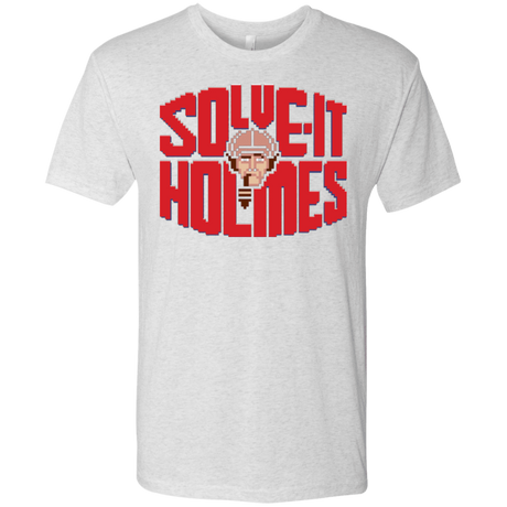 T-Shirts Heather White / Small Solve It Holmes Men's Triblend T-Shirt