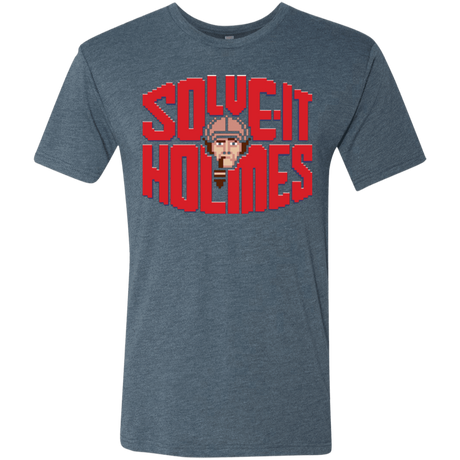 T-Shirts Indigo / Small Solve It Holmes Men's Triblend T-Shirt