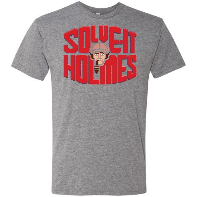 T-Shirts Premium Heather / Small Solve It Holmes Men's Triblend T-Shirt