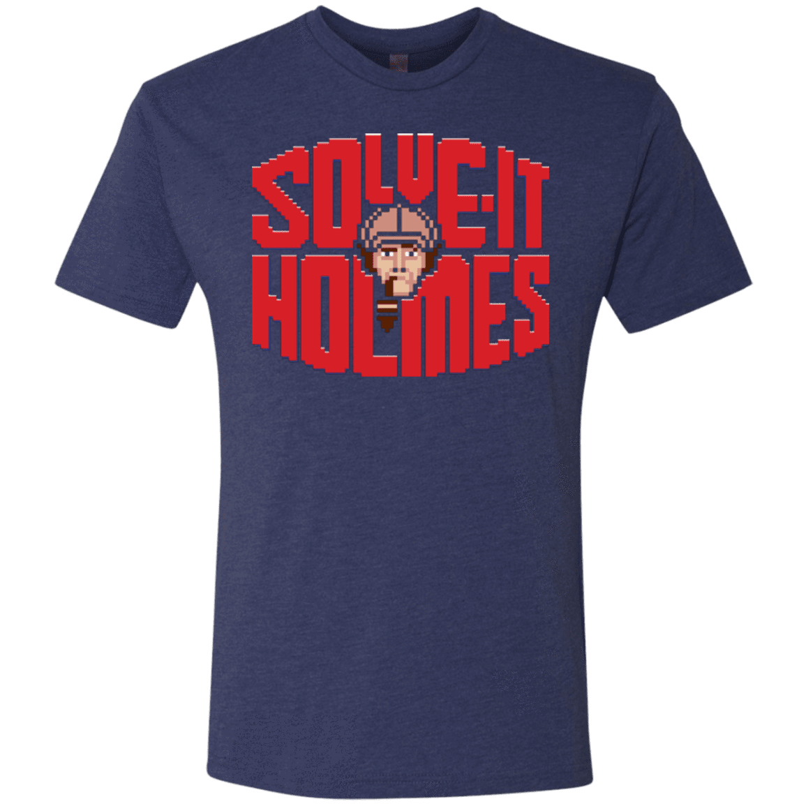 T-Shirts Vintage Navy / Small Solve It Holmes Men's Triblend T-Shirt