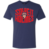 T-Shirts Vintage Navy / Small Solve It Holmes Men's Triblend T-Shirt