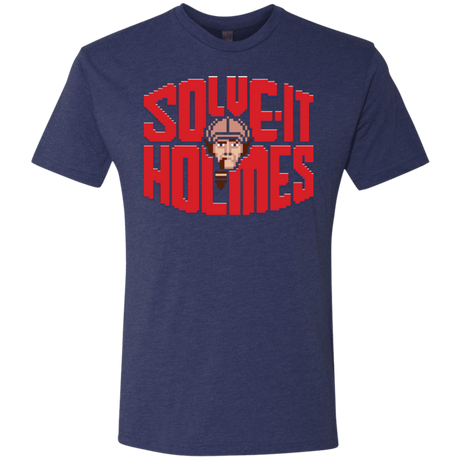 T-Shirts Vintage Navy / Small Solve It Holmes Men's Triblend T-Shirt