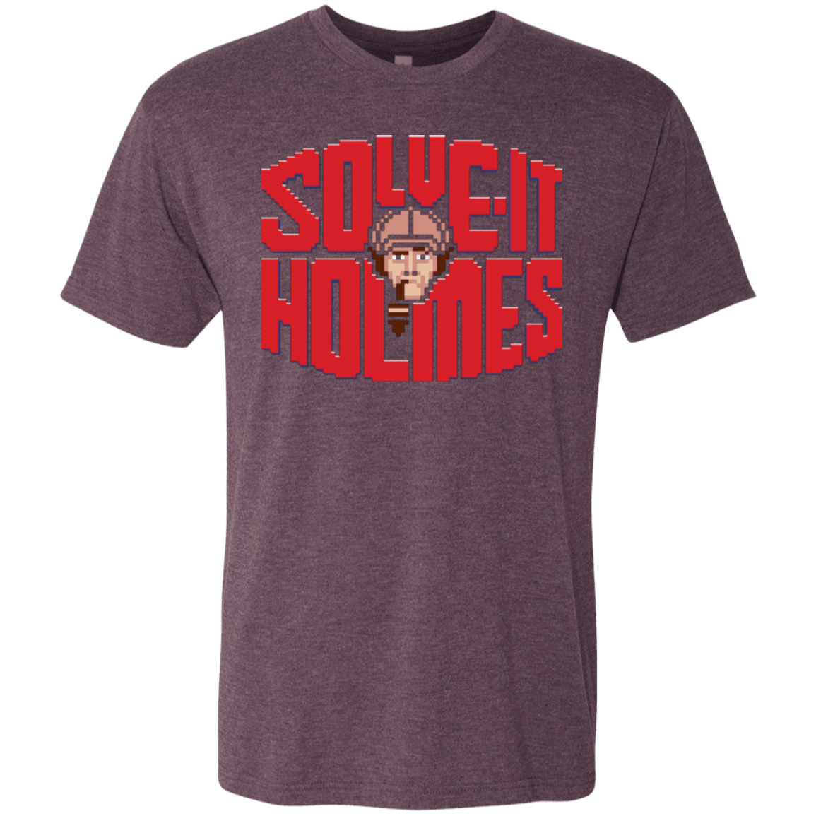 T-Shirts Vintage Purple / Small Solve It Holmes Men's Triblend T-Shirt