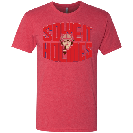 T-Shirts Vintage Red / Small Solve It Holmes Men's Triblend T-Shirt