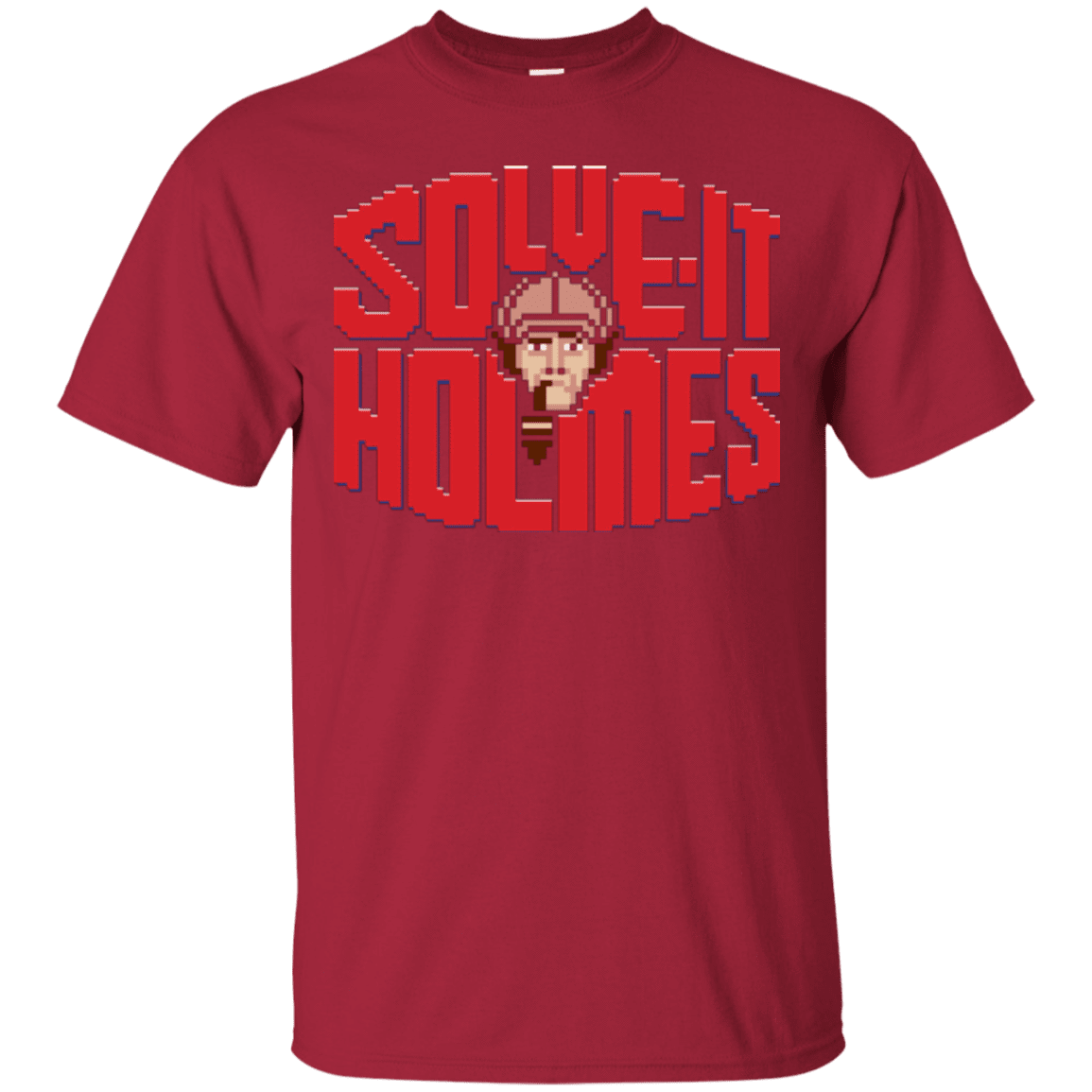 T-Shirts Cardinal / Small Solve It Holmes T-Shirt