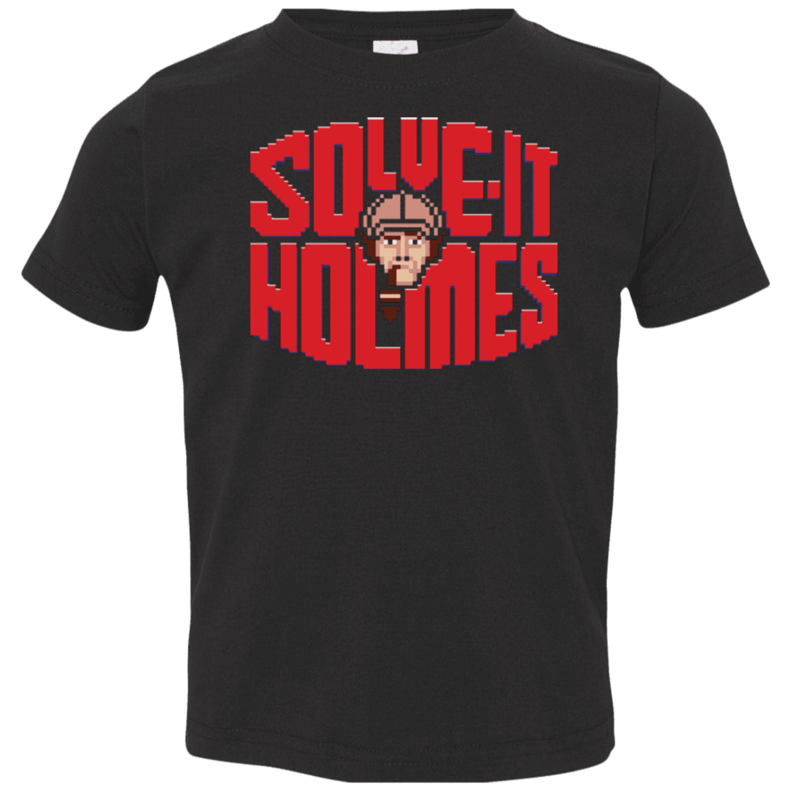 T-Shirts Black / 2T Solve It Holmes Toddler Premium T-Shirt